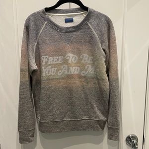 MORHER crew neck sweatshirt
